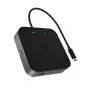 ICY BOX 7-in-1 USB4® DockingStation with dual video output, Wired, USB4, 60 W, 3.5 mm, 10,100,1000 Mbit/s, Anthracite
