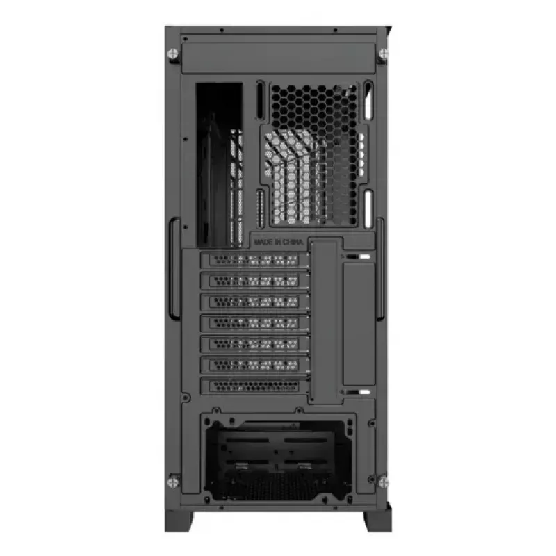 PC Midi Tower case XILENCE Performance A+ BREEZE II — black, tempered glass, supports ATX/Micro‑ATX/Mini‑ITX, 3x140mm front, 1x120mm rear