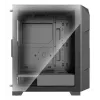 PC Midi Tower case XILENCE Performance A+ BREEZE II — black, tempered glass, supports ATX/Micro‑ATX/Mini‑ITX, 3x140mm front, 1x120mm rear