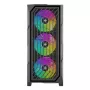 PC Midi Tower case XILENCE Performance A+ BREEZE II — black, tempered glass, supports ATX/Micro‑ATX/Mini‑ITX, 3x140mm front, 1x120mm rear