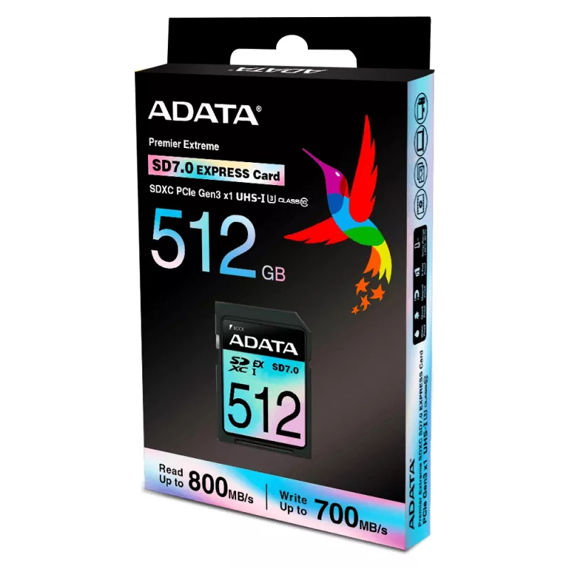 Flash memory ADATA 512 GB SDXC UHS-I ADATA Premier Extreme