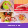 Kinetic Sand , SquishPizza Rising Pizza Oven Playset, Creative Easter Gifts, Includes 1lb Moldable Play Sand & 5 Tools, Play Food Arts & Crafts Kids Toys