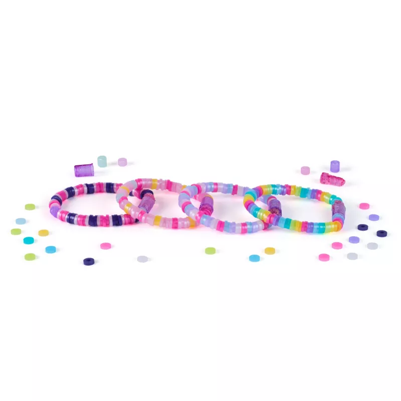 Children's jewellery bracelet making kit Cool Maker Stack’d Heishi Expansion Pack 1300 beads for 15 bracelets