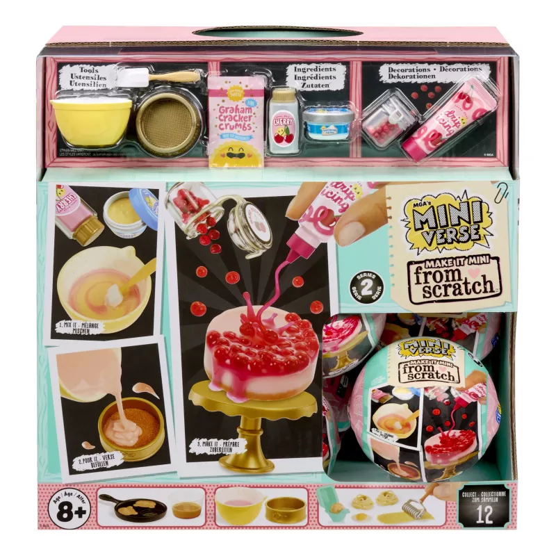 Miniverse Make It Mini From Scratch Series 2, 8 yr(s), Multicolour, Plastic