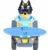 Moose Toys Bluey S9 Figure & Vehicle Pack Beach Quad with Bandit