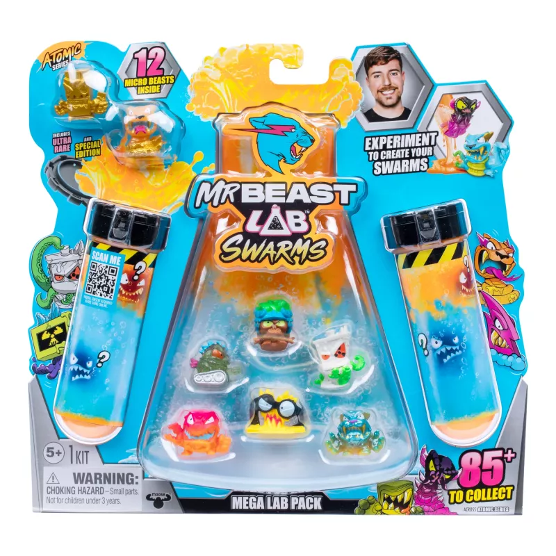Moose Toys MrBeast Lab Swarms II Atomic 12-pack, 5 yr(s), Multicolour
