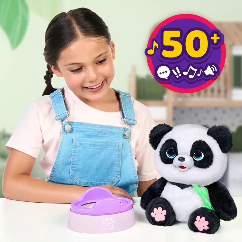 Moose Toys Little Live Pets My Baby Panda Chuchu, Toy panda, 4 yr(s), Interactive, Sounding, AA