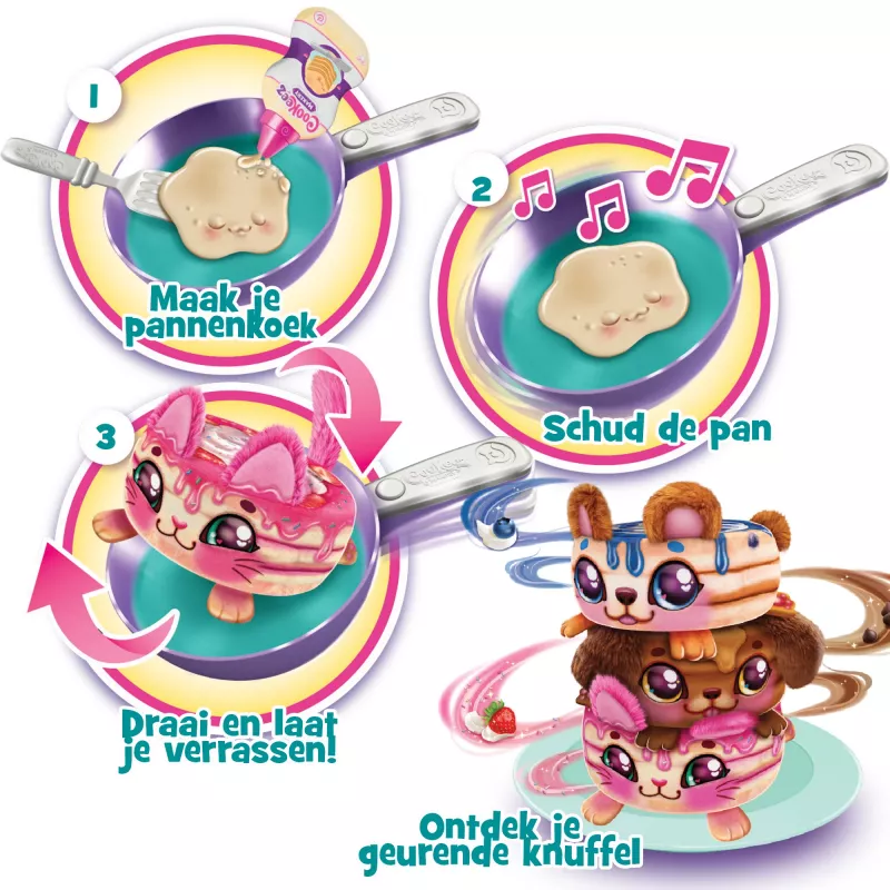 Moose Toys Cookeez Makery Pancake, Toy food, 5 yr(s)