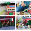 Playset Simba‑Dickie Majorette CLAAS Farm Playset — play buildings, farm-themed toy set