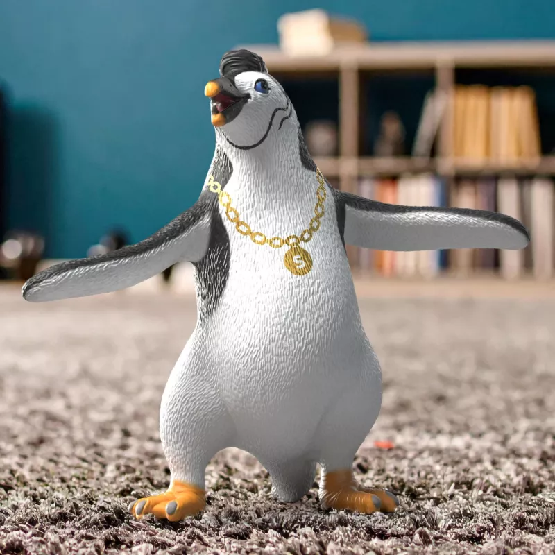 schleich Juri the penguin with necklace, 3 yr(s), Multicolour, Plastic
