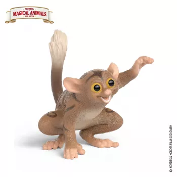 schleich Fitzgeraldo the Tarsier, 3 yr(s), Multicolour, Plastic