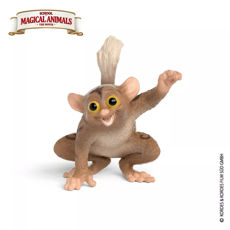 schleich Fitzgeraldo the Tarsier, 3 yr(s), Multicolour, Plastic