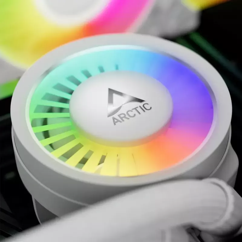 ARCTIC Liquid Freezer III Pro 280 A-RGB (White) Multi Compatible All-in-One CPU Water Cooler with A-RGB
