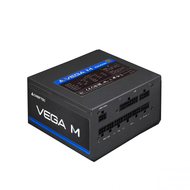 Chieftec Vega PPG-1000-C power supply unit 1000 W 24-pin ATX ATX White