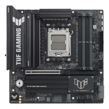 Motherboard ASUS TUF GAMING B850M-PLUS WIFI7 micro ATX, AMD B850, Socket AM5, DDR5, 4 DIMM, 256GB, Wi‑Fi 7, 2.5Gb LAN