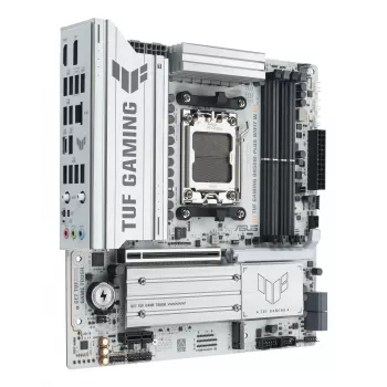 Motherboard ASUS TUF GAMING B850M-PLUS WIFI7 W, AMD B850, Socket AM5, micro ATX, DDR5, 4×DIMM, up to 256 GB, Wi‑Fi 7, 2.5Gb Ethernet