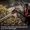 Cordless Telescopic Hedge Trimmer EINHELL GP-HH 18/50 Li T BL-Solo — 18V, 50 cm cutting bar, telescopic reach
