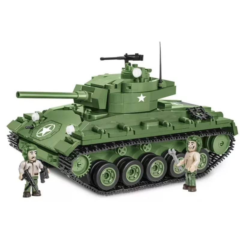 Building blocks tank Cobi M24 Chaffee 1:35 scale model, Cobi-2543