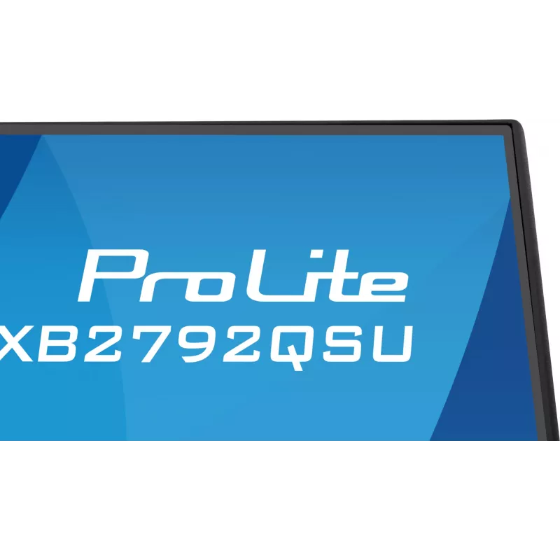 Monitor IIYAMA ProLite XB2792QSU-B1 27” IPS QHD 2560×1440 3 ms 178° VESA height-adjustable stand USB 3.2 hub speakers black B energy