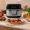 Hot air fryer Cecotec Cecofry Dual 9000 9 L 2850 W Black Stainless steel
