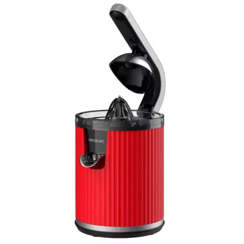 Slow juicer Cecotec Xqueeze RetroJuice 600 600 W Black Red Stainless steel