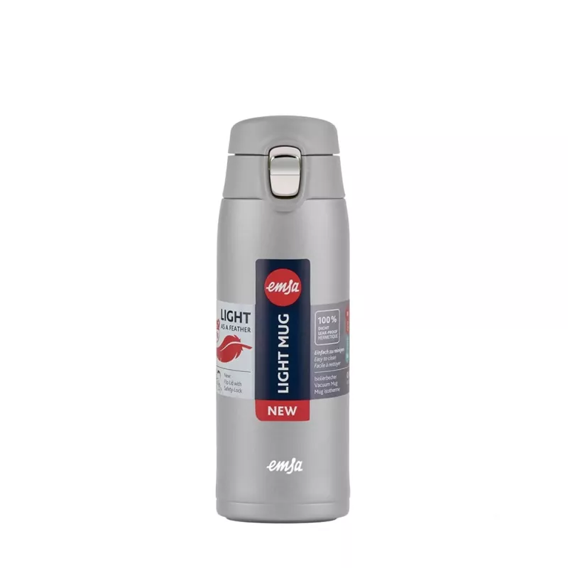 EMSA Light Mug 400 ml Silver