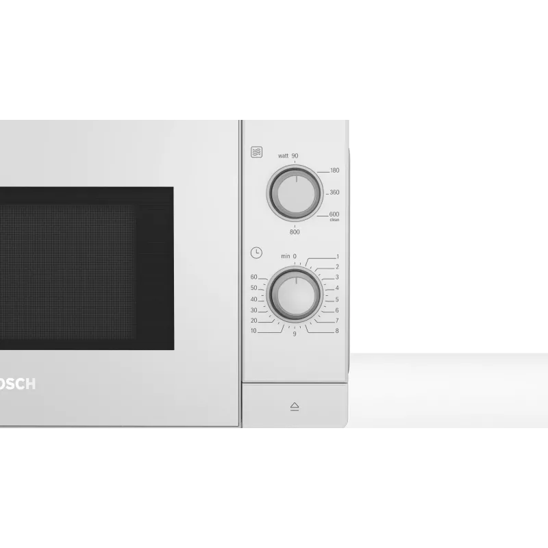 Bosch Serie 2 FL020MW0 White Solo microwave Countertop 20 L 800 W
