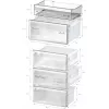 Bosch Serie 4 KGN362LAF fridge-freezer Freestanding 321 L Metallic