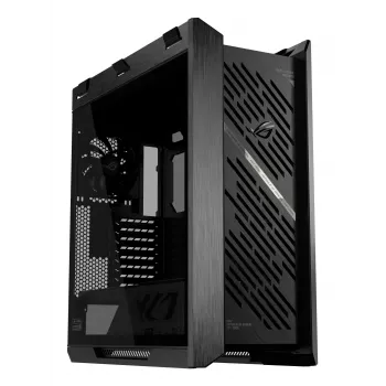 PC case ASUS ROG Strix Helios II Midi Tower — ATX/Midi Tower, tempered glass, 420mm GPU, 3x140mm front fans, USB-C