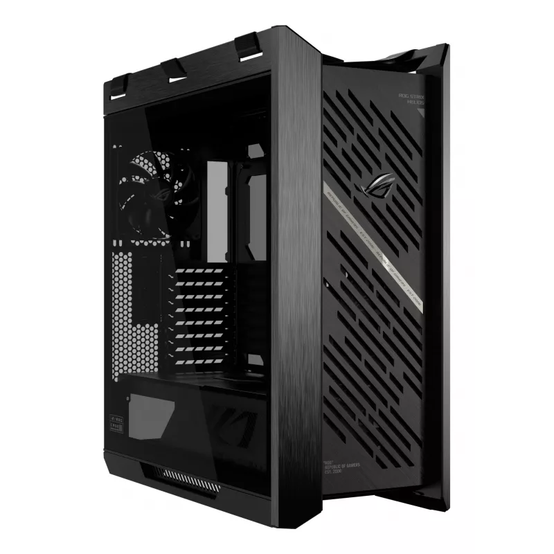 PC case ASUS ROG Strix Helios II Midi Tower — ATX/Midi Tower, tempered glass, 420mm GPU, 3x140mm front fans, USB-C