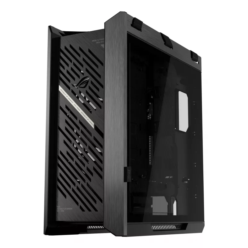 PC case ASUS ROG Strix Helios II Midi Tower — ATX/Midi Tower, tempered glass, 420mm GPU, 3x140mm front fans, USB-C