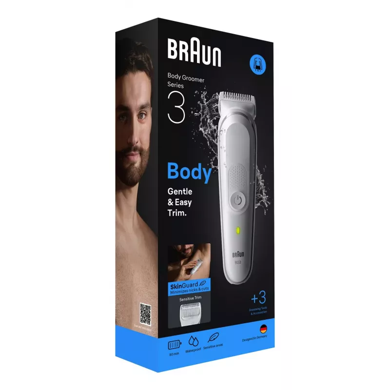 Braun Series 3 BG3530 body groomer/shaver Grey