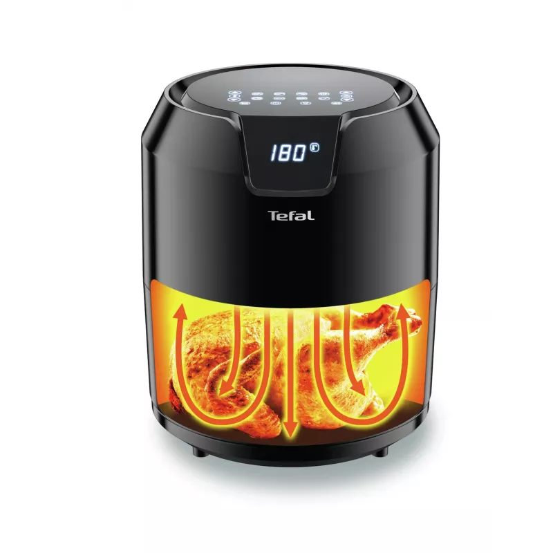 Tefal Easy Fry Precision EY4018 Single 4.2 L Stand-alone 1500 W Hot air fryer Black