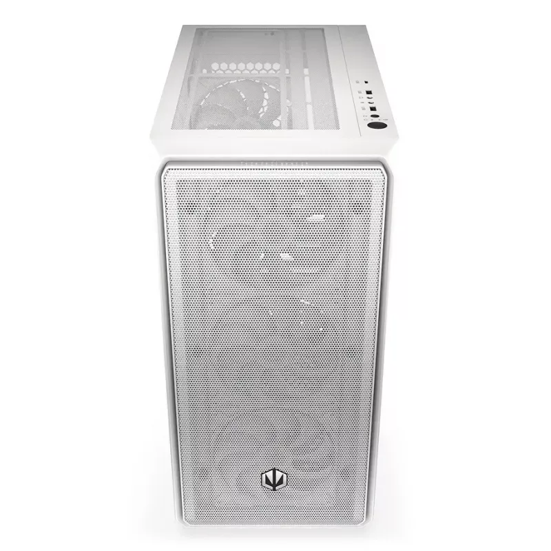 PC Midi Tower case ENDORFY ARX 500 ARGB White — tempered glass, supports ATX/Micro-ATX/Mini-ITX, 3x140mm front + 1x140mm rear, 1×3.5 inch + 6×2.5 inch bays