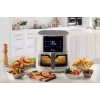 Ariete 4630/03 air fryer, 9 L, 1500 W, 3.5 kg capacity, up to 200°C, touch control, White