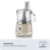 Ariete Vintage Line 1781/03 food processor 1000 W 2.1 L Beige
