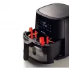 Ariete 4630/00 air fryer, 9 L, 1500 W, 3.6 kg load capacity, 7 programs, up to 200°C, viewing window, Black