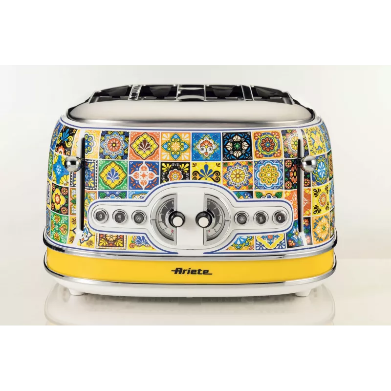 Toaster ARIETE Positano 4-slice, 1630 W, multicolour finish