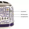 Toaster ARIETE Capri 4-slice, 1630 W, white/multicoloured