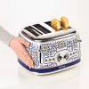 Toaster ARIETE Capri 4-slice, 1630 W, white/multicoloured