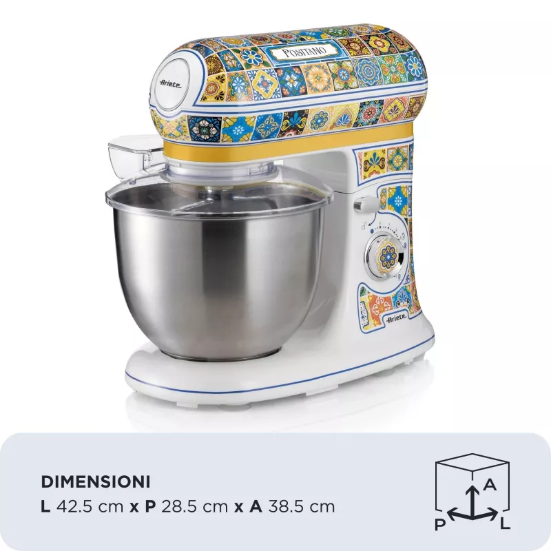 Stand mixer Ariete 1588/0P 1200 W Multicolour Yellow