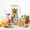 Ariete 583 Positano blender with 1.5 litre glass jug, 4 stainless steel blades, 4 speeds + pulse,1000 Watt