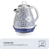 Electric kettle Ariete 2869/0C 1.7 L 2200 W Blue Multicolour