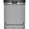 Dishwasher Siemens iQ300 SN53HS16AE semi-built-in, 13 place settings, 42 dB, 9 L/cycle, Energy class C