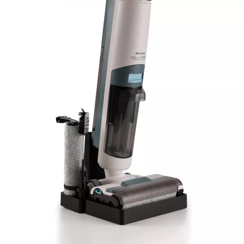 Ariete 2483 Aqua Force Wash & Vacuum, Smart vacuum cleaner, Cordless floor cleaner, Cordless, Vacuums and cleans, Pet hair, Dry and wet dirt, 700ml capacity, Accessories included