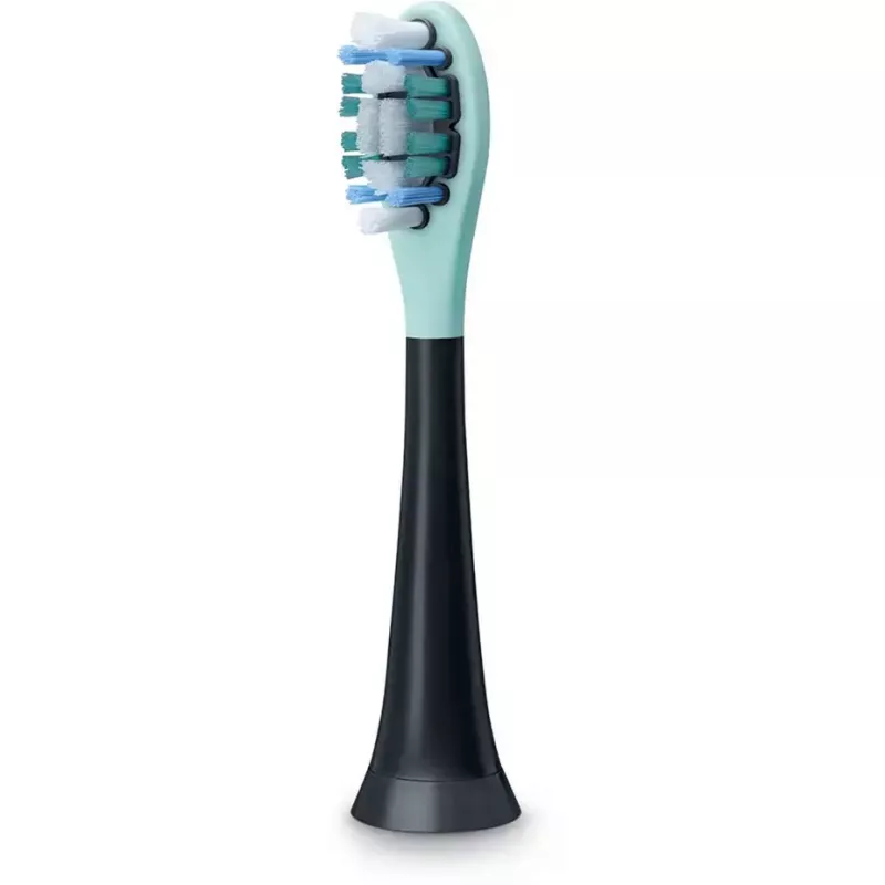 Electric toothbrush brush head pack Beurer SC Premium Protection Plus Green Planet — black, 4-pack