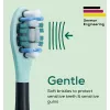 Electric toothbrush brush head pack Beurer SC Premium Protection Plus Green Planet — black, 4-pack