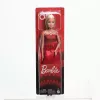 Barbie Mattel 80th Anniversary Ruby-Red Celebration Fashion Doll Wearing Red Dress with Accessories