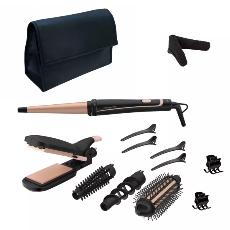 Rowenta Infinite Looks CF4231 Multistyler Warm Black, Bronze 1.8 m