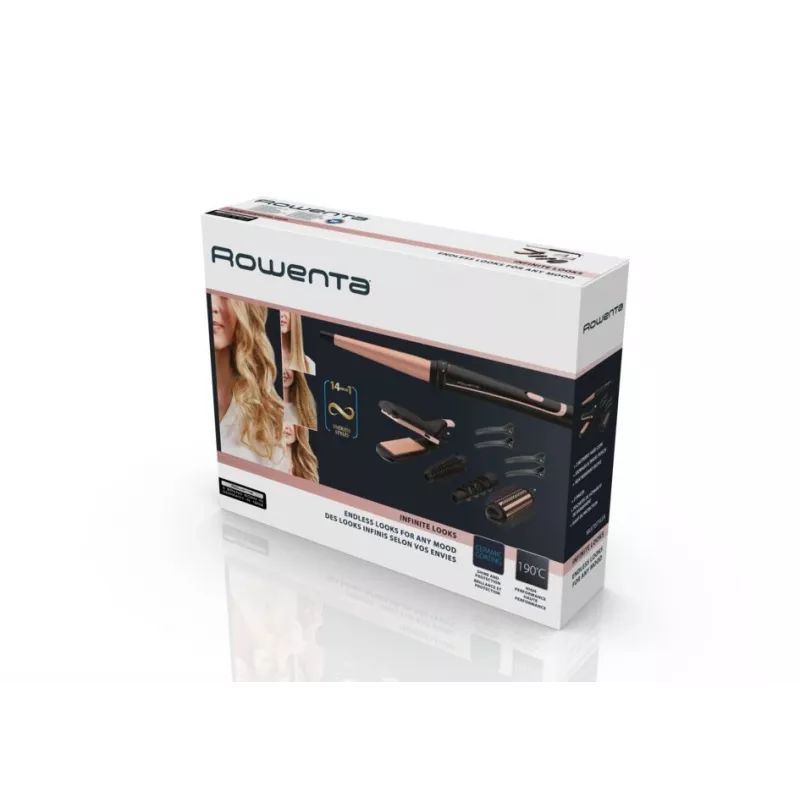 Rowenta Infinite Looks CF4231 Multistyler Warm Black, Bronze 1.8 m